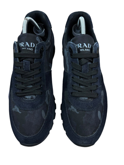 Prada Milano Navy Camo Runners