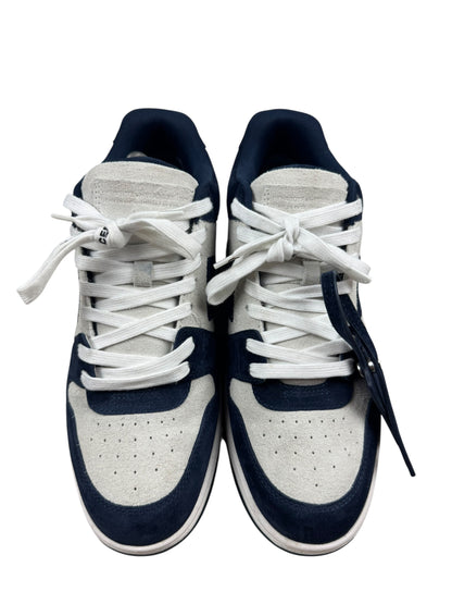 Off White Out Of Office Navy Suede