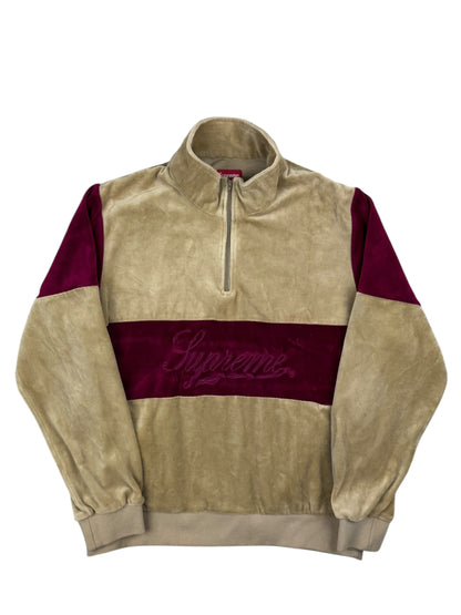Supreme Velour Quarter Zip
