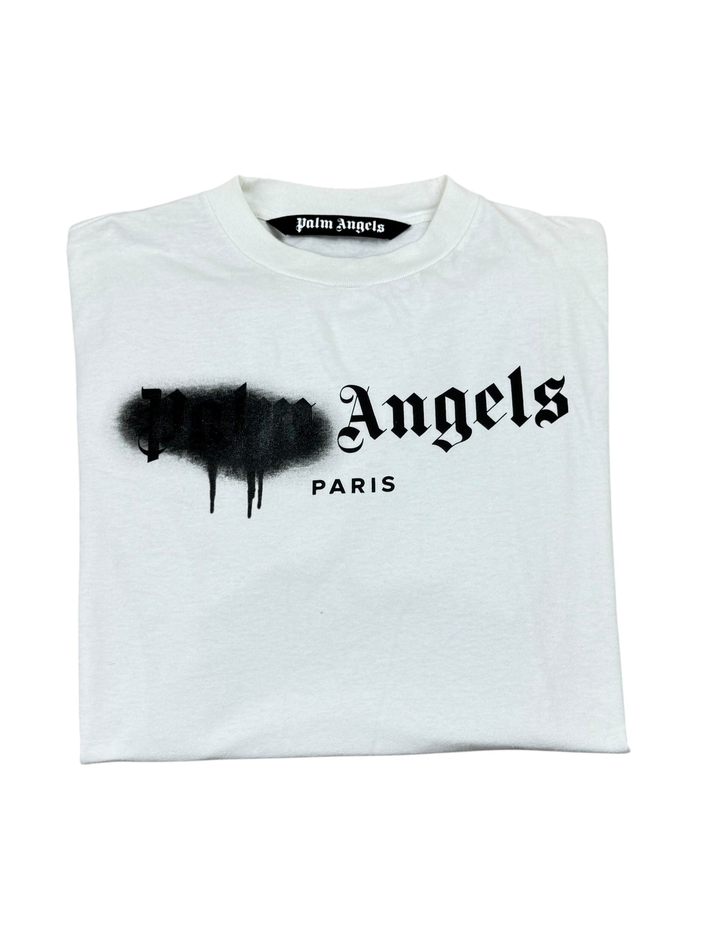 Palm Angels Paris Sprayed Logo T-shirt