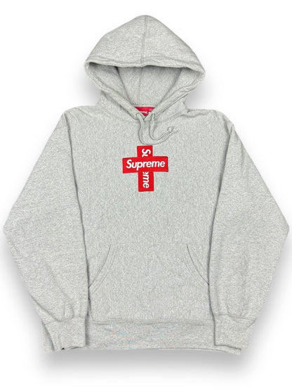 Supreme Cross Logo Box Logo Hoodie