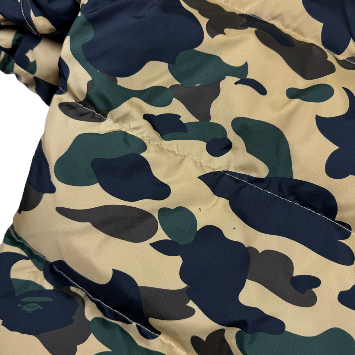 A Bathing Ape 1st Camo Full Zip Puffer Jacket