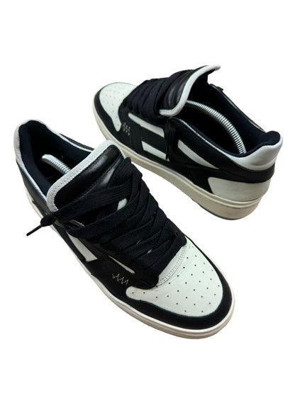 Represent Reptor Low Sneaker Black Vintage White