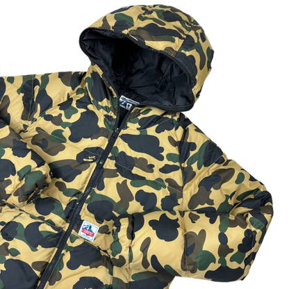 A Bathing Ape 1st Camo Full Zip Puffer Jacket