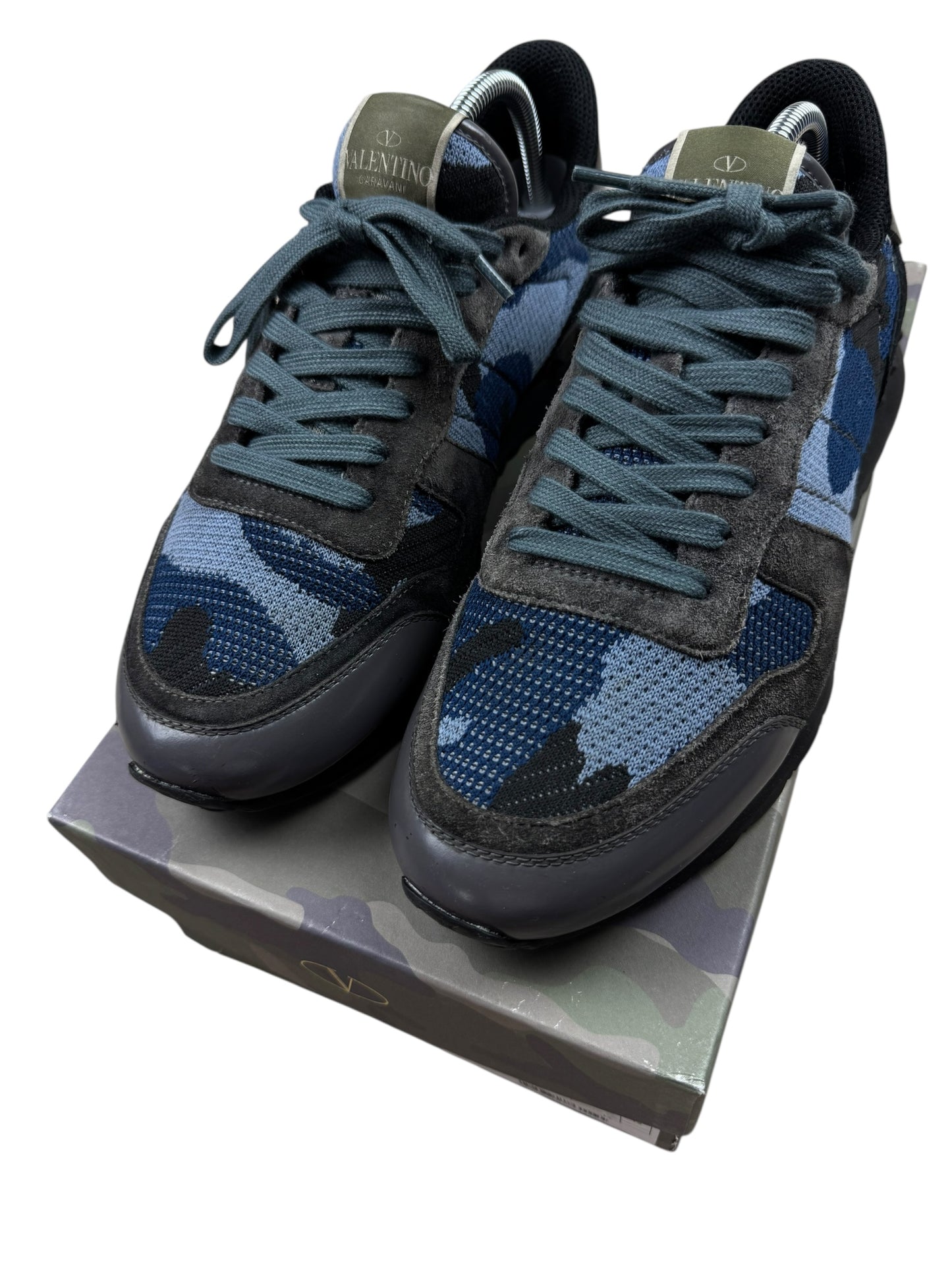 Valentino Garavani Rockrunner ‘Blue Mesh Camo’
