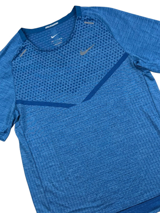 Nike ADV Techknit Ultra Short-Sleeve T-Shirt - Blue