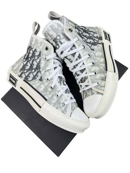 Christian Dior Monogram High Top Sneakers