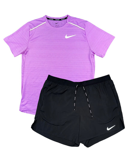 Nike Miler 1.0 Set Light Purple