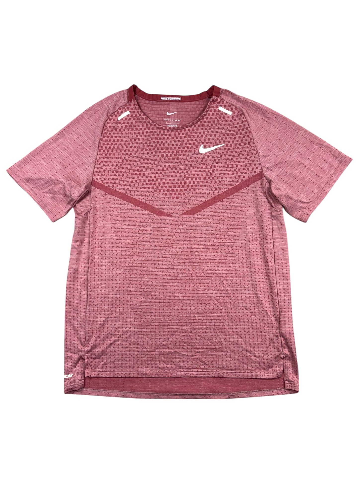 Nike ADV Techknit Ultra Short-Sleeve T-Shirt - Red