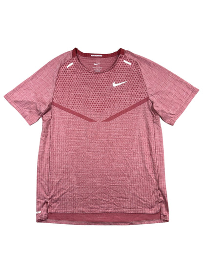 Nike ADV Techknit Ultra Short-Sleeve T-Shirt - Red