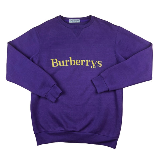 Vintage Burberry Spell Out Sweatshirt