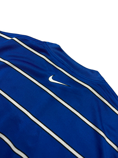 Nike Striped Centre Swoosh Vintage T-Shirt