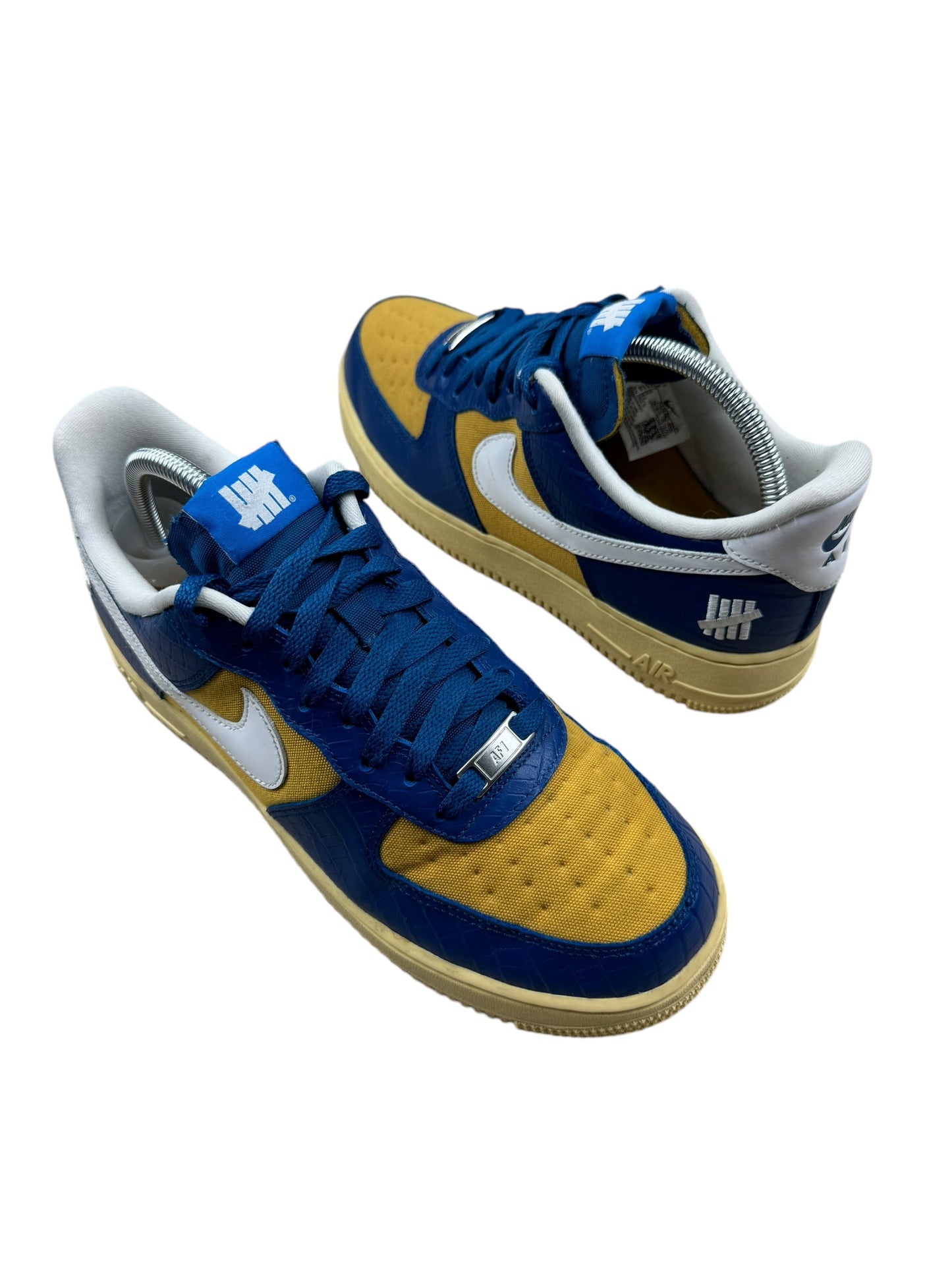 Nike x Undefeated Air Force 1 Low SP ‘On it blue/Yellow Croc’ 2021