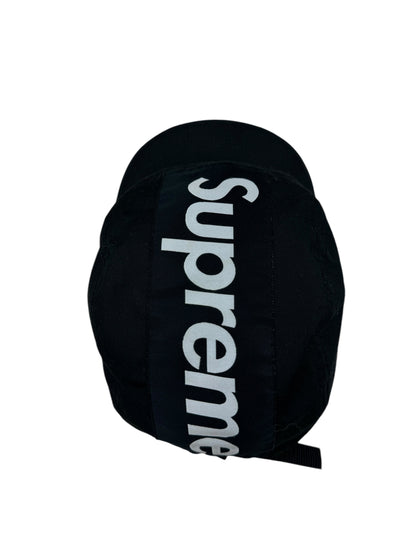 Supreme Top Stripe Camp Cap SS17 - Black