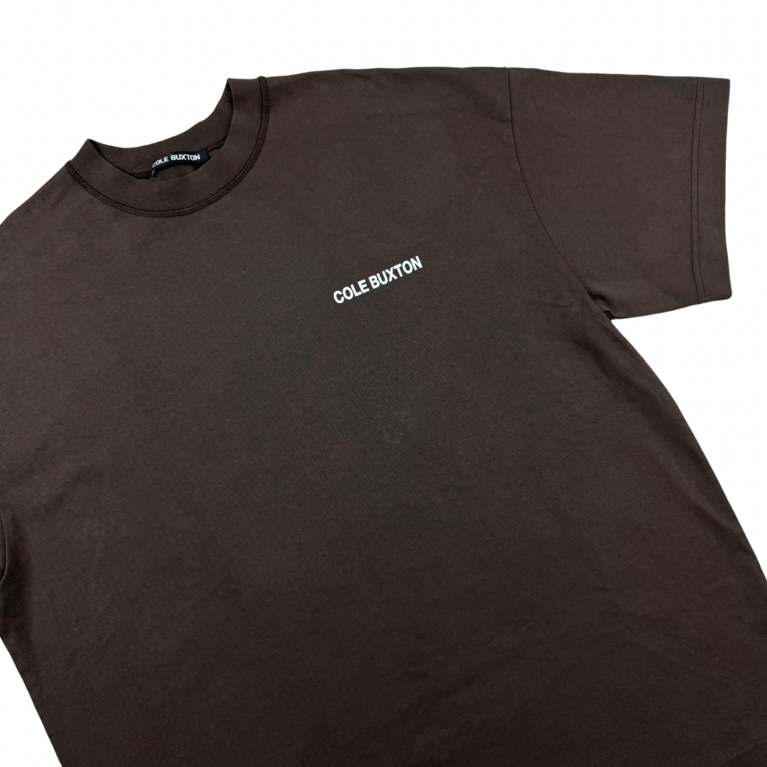 Cole Buxton Sportswear T-Shirt ‘Brown’