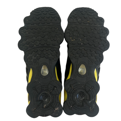 Nike Shox TL Black Dynamic Yellow Metallic Silver