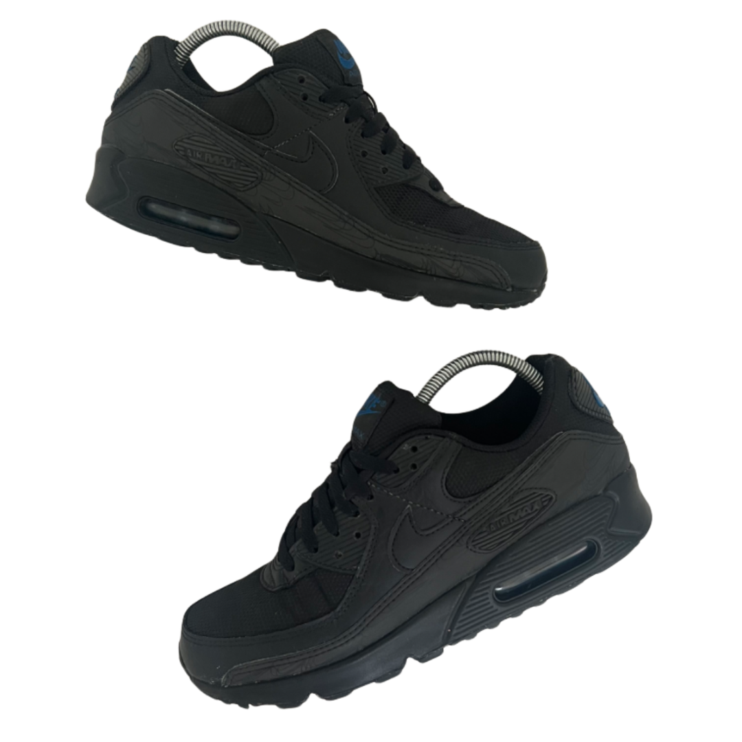 Nike Air Max 90 Black/Blue Reflective